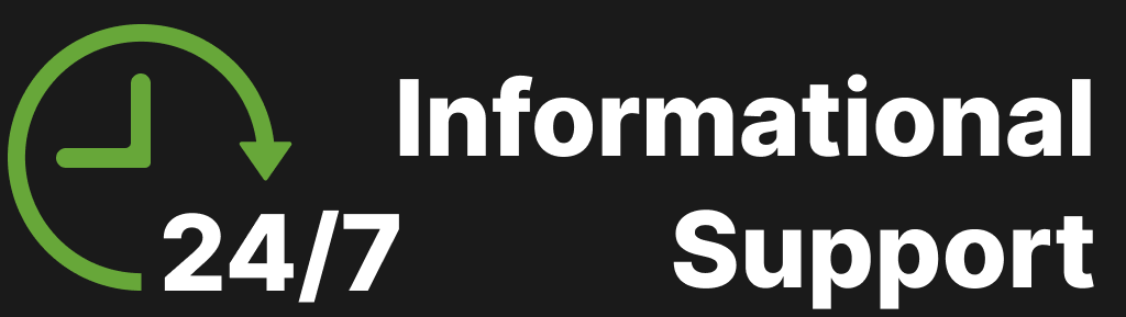 24/7 informational support available on the DL.ge store