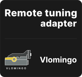 The VLOMINGO Tuning Adapter for Volvo 2014+ wide ECM memory access supports TRW EMS 2.3/2.4