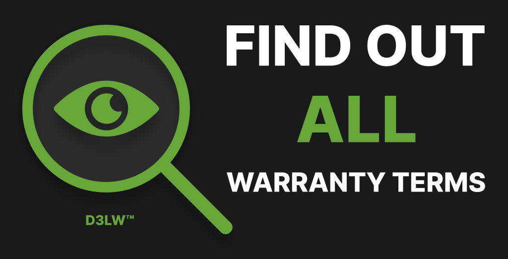 Warranty section on DL.ge website