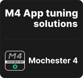 Mochester App tuning solutions logo displayed at DL.ge store
