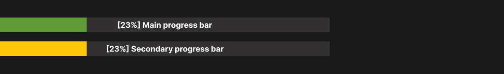 Real-time progress bars for monitoring updates in the Mochester app