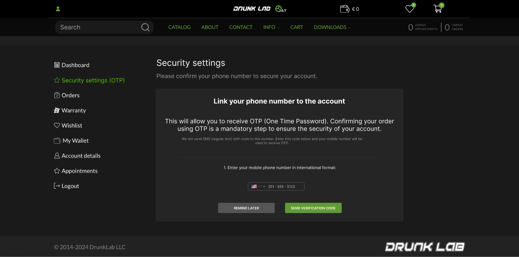 Enhanced security, redesigned search widget, aftertreatment instructions, and intercom feedback form on DL.ge