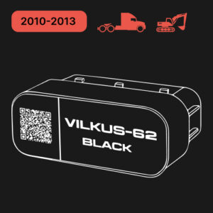 2010-2013 Trucks and CE VILKUS-62 Black. DPF/SCR-off solution